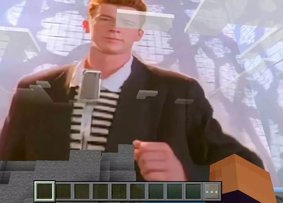 Rickroll Addon But Better Mod / Addon screenshot