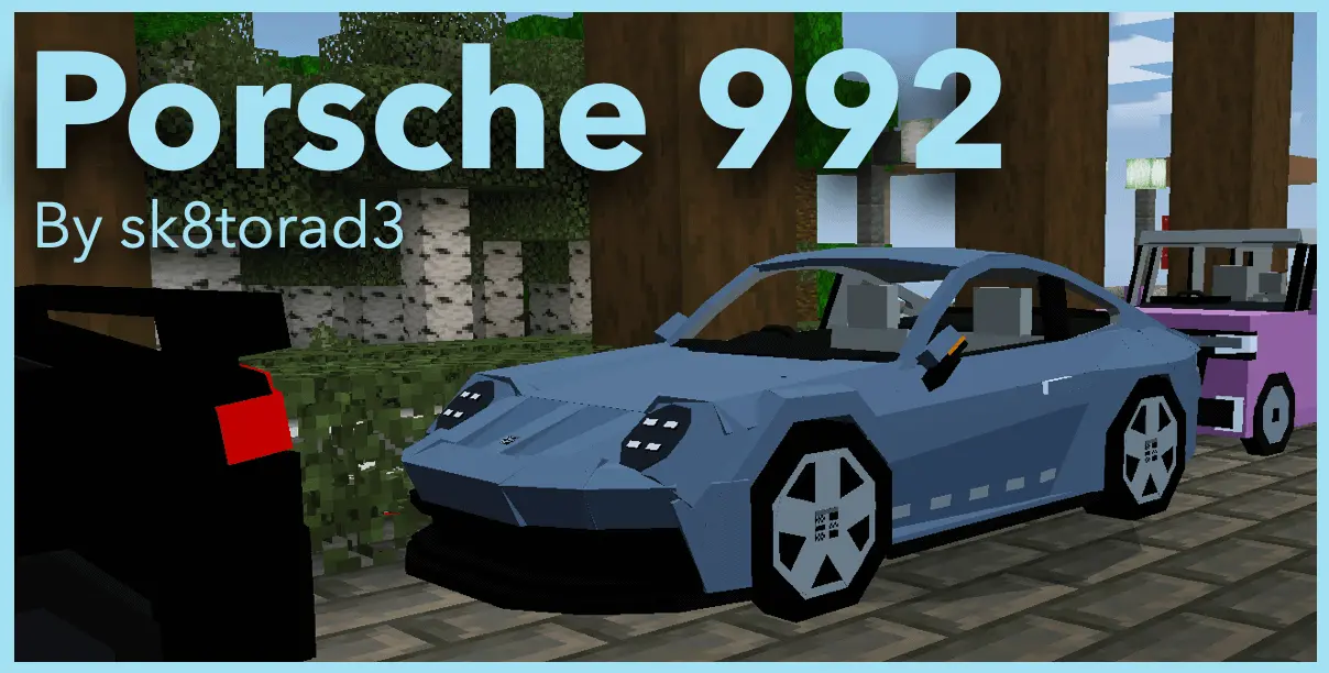 Porsche 992, 911 - Simple Car Series Mod / Addon thumbnail