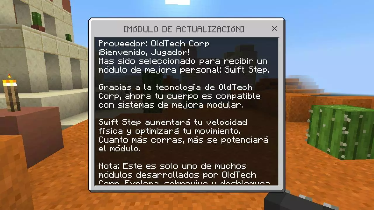 Upgrade Lite: Swift Step Mod / Addon screenshot