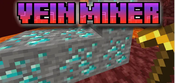 Yet Another Vein Miner Mod / Addon thumbnail