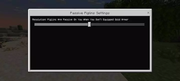 Passive Piglins Mod / Addon screenshot