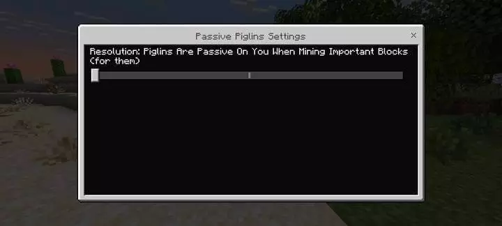 Passive Piglins Mod / Addon screenshot