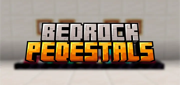 Bedrock Pedestals Mod / Addon thumbnail