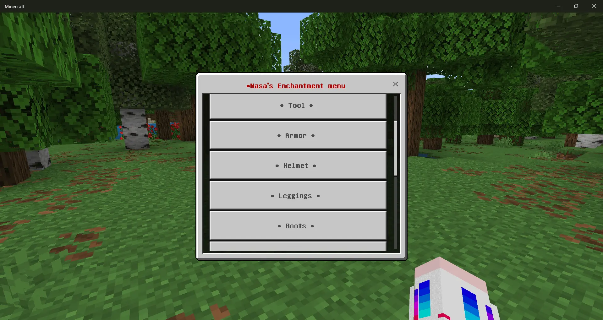 All Enchantments Menu Mod / Addon screenshot