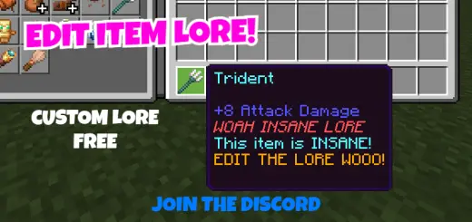 Edit Item LORE! Mod / Addon thumbnail