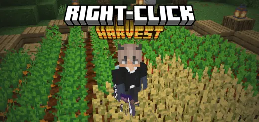 Right Click Harvest Mod / Addon screenshot