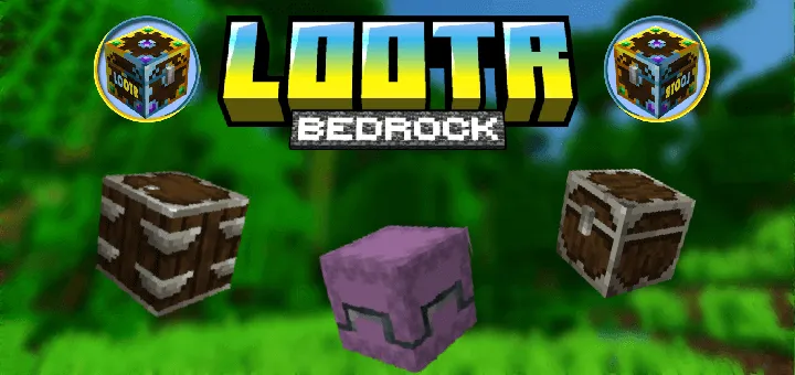 Lootr Bedrock Addon screenshot