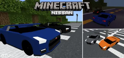 Nissan Car Pack Mod / Addon screenshot