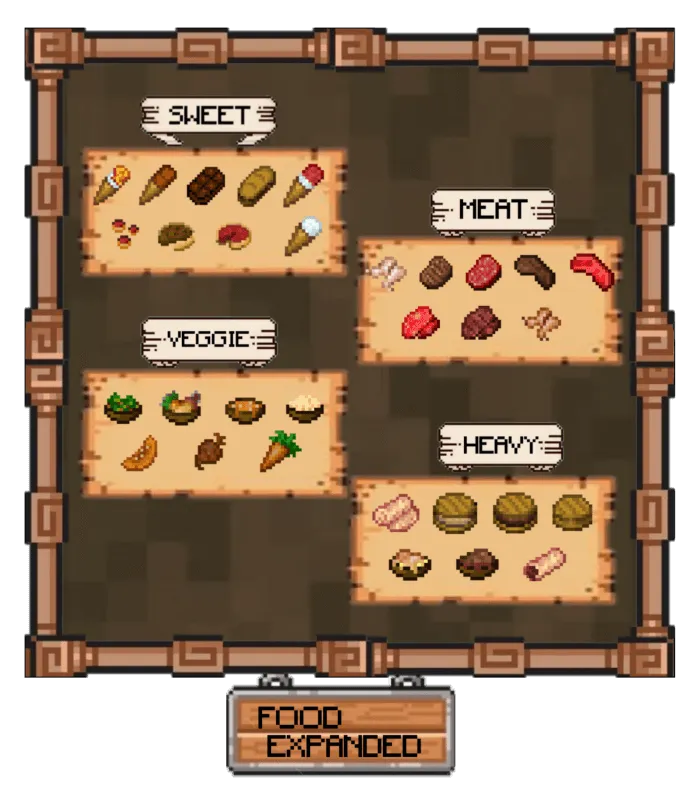 Food Expanded Addon screenshot