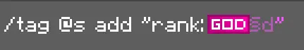 Modern Chatranks Mod / Addon screenshot