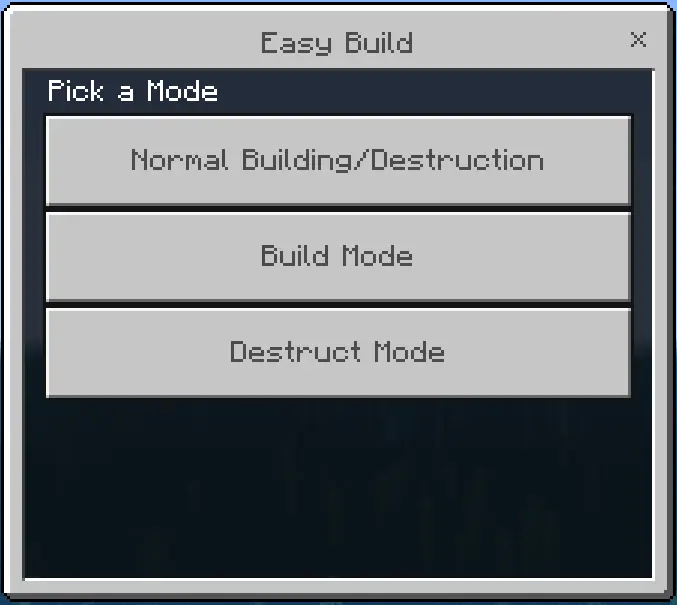 Easy Build Mod / Addon pic 2