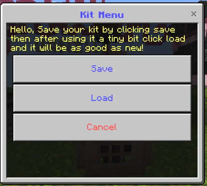 Kit Loader Mod / Addon screenshot