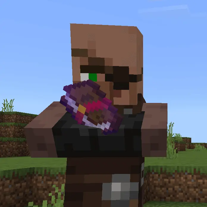 Guaranteed Enchant Books From All Villager Professions Mod / Addon screenshot