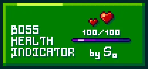 Boss Health Indicator Mod / Addon screenshot
