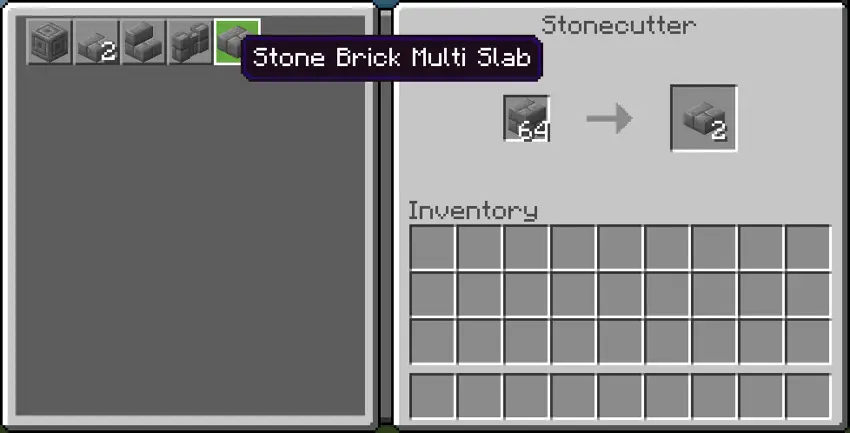 Vertical Slabs - Multi Blocks Mod/Addon screenshot