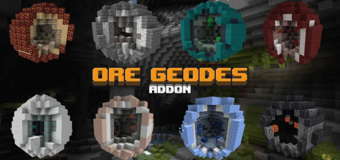 Ore Geodes Addon screenshot
