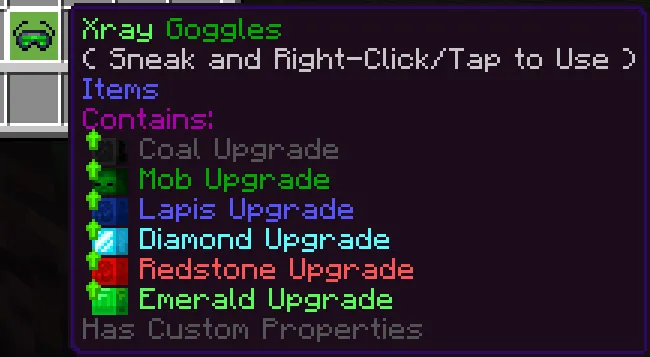X-Ray Goggles Addon screenshot