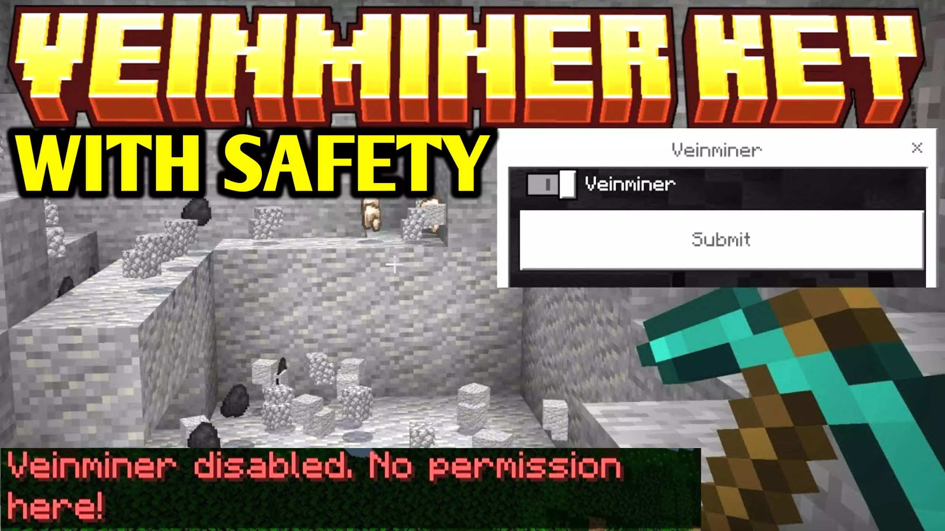 VeinminerKey Mod/Addon screenshot