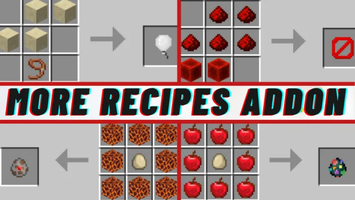 M Recipes Addon screenshot