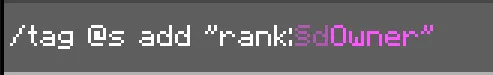 Fade Chat Ranks Addon screenshot