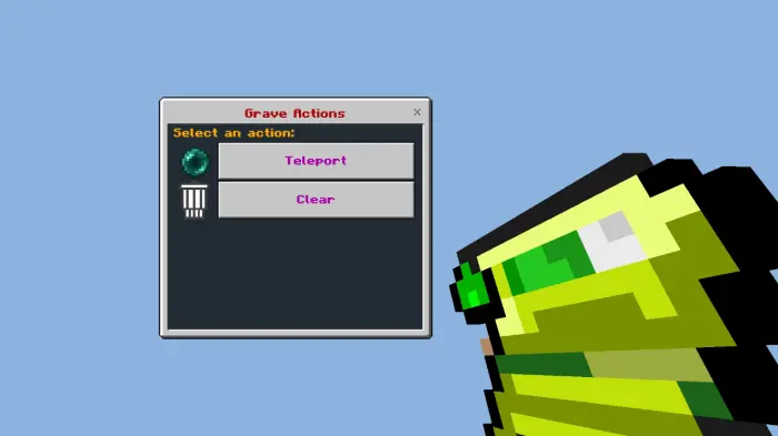 Grave Stone Addon screenshot