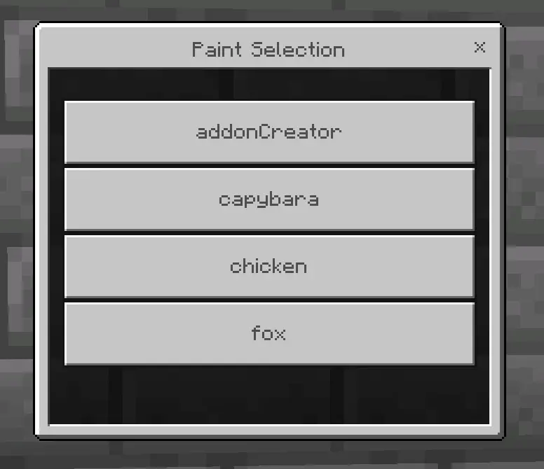 Spray Paint Addon screenshot