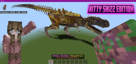 Instant Build: T Rex Steam Punk Addon screenshot