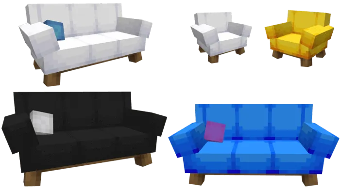 Sofa & Couch Furnitures Addon screenshot