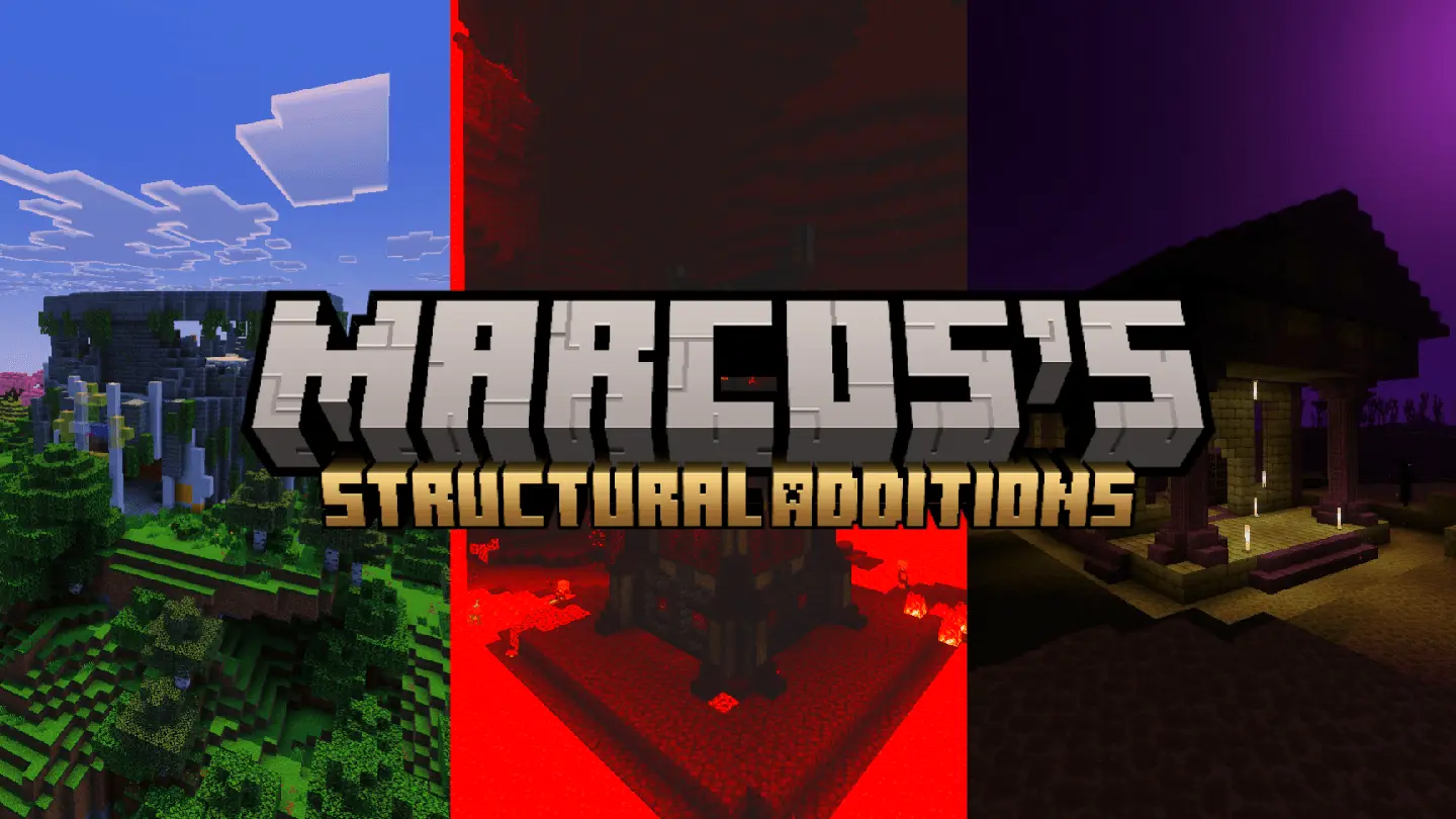 Structures In Just One Click Mod / Addon thumbnail