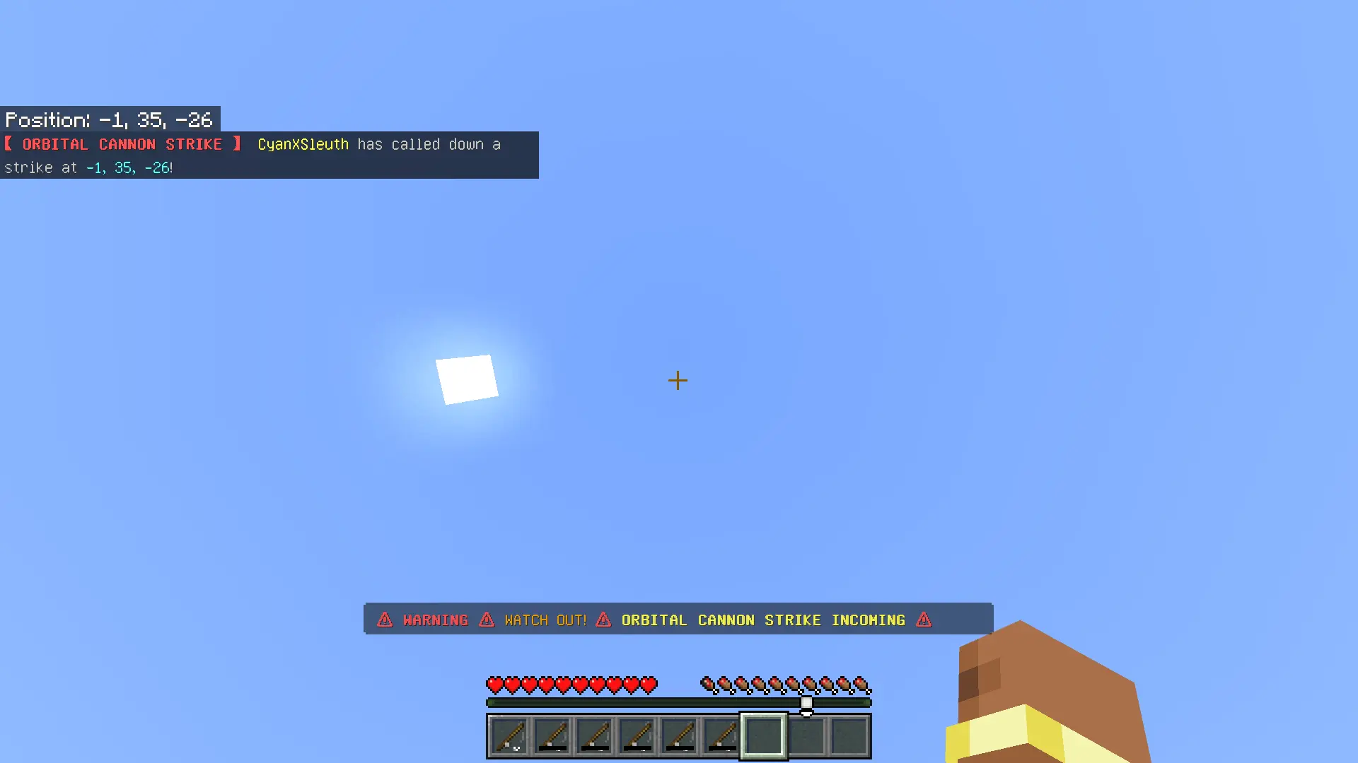 TNT Orbital Canon Strike Addon screenshot