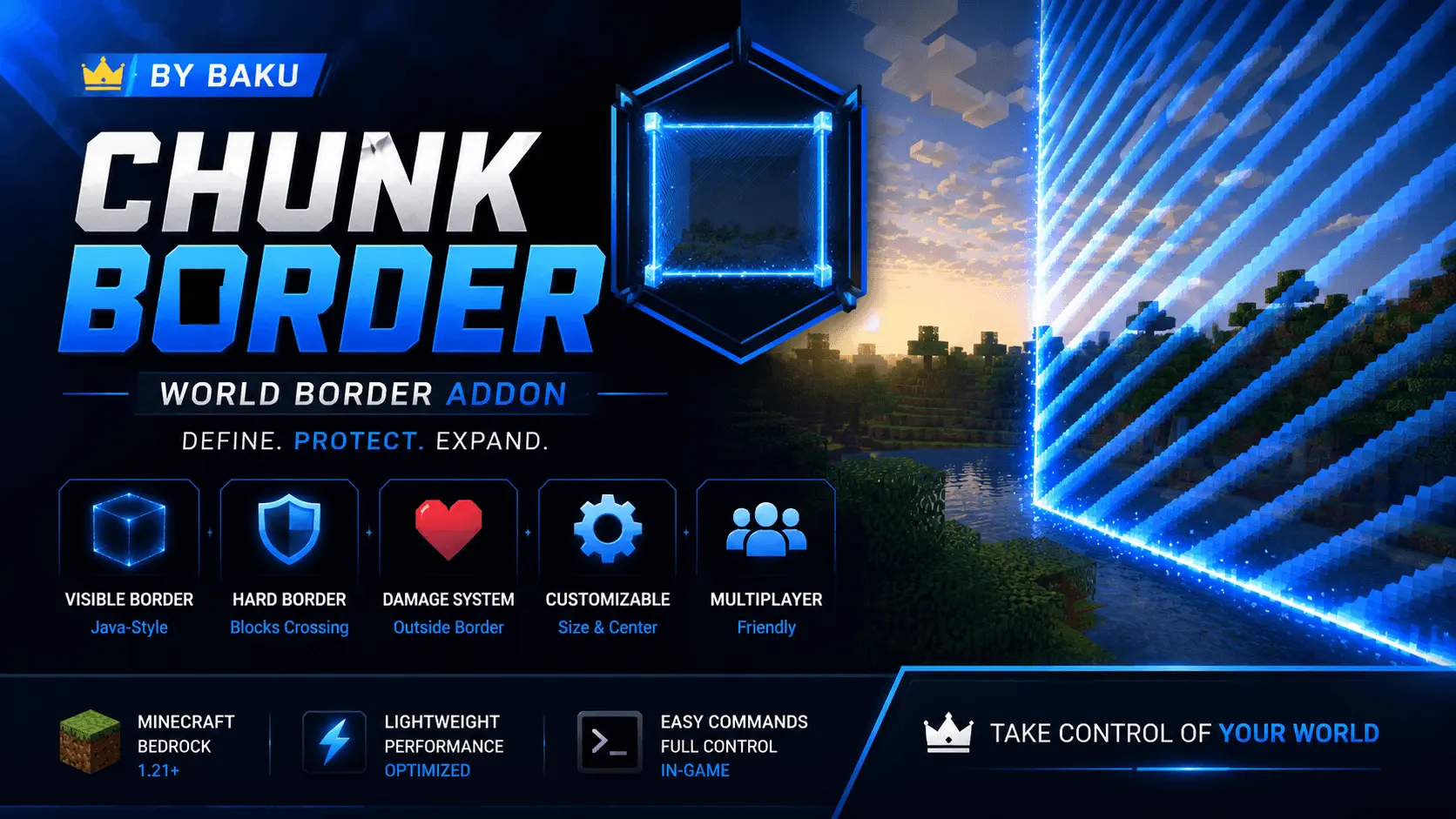 CHUNK BORDER Addon thumbnail