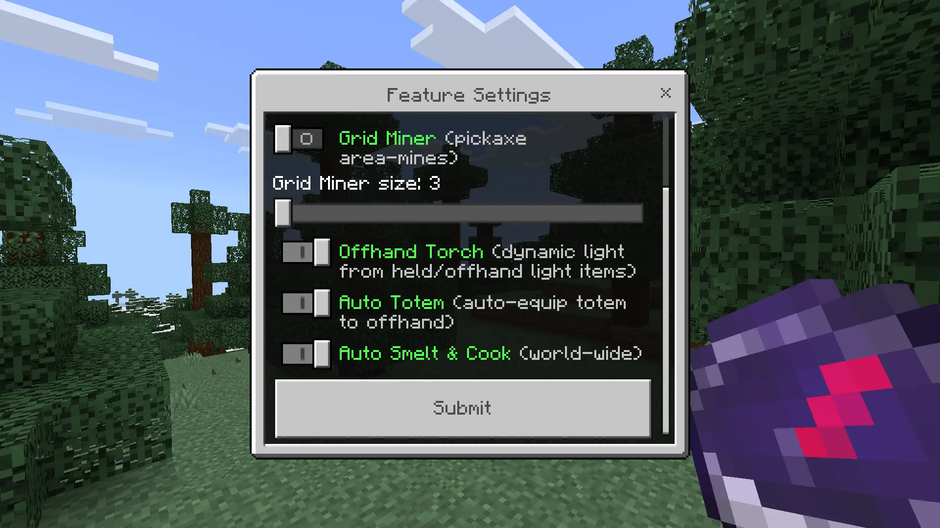 World Utilities Addon screenshot