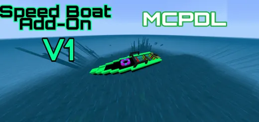 Speed Boat Addon screenshot