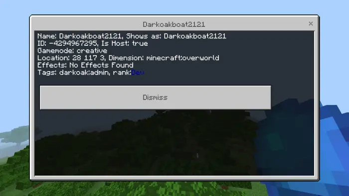 Darkoak Essentials Addon screenshot