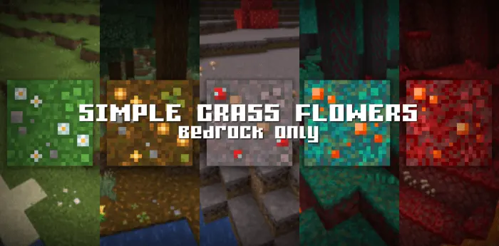Simple Grass Flowers Addon screenshot
