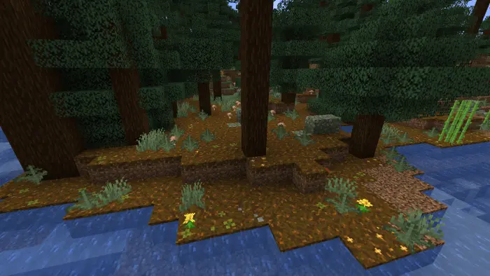 Simple Grass Flowers Addon screenshot