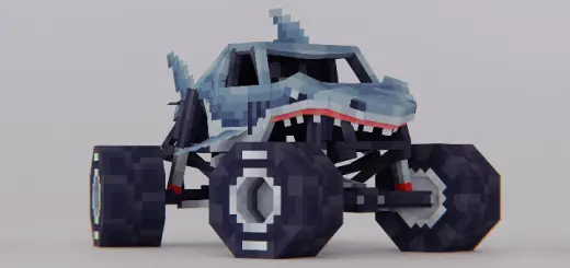 Megalodon Monster Jam Truck Addon screenshot