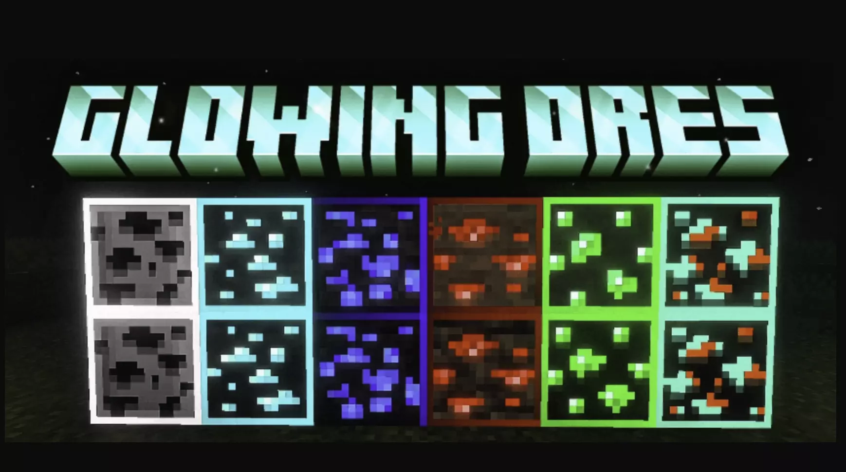 Glowing Ores | Animated Addon pic 1