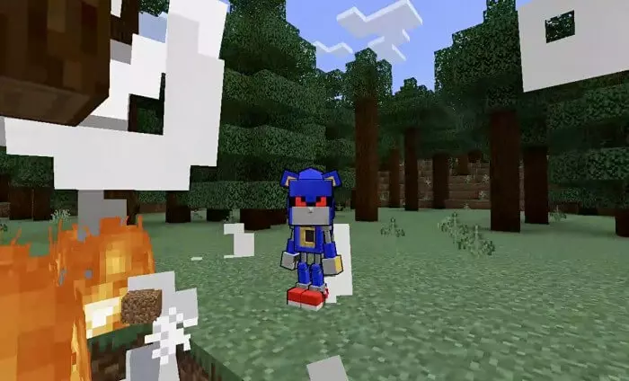 Sonic the Hedgehog Addon screenshot