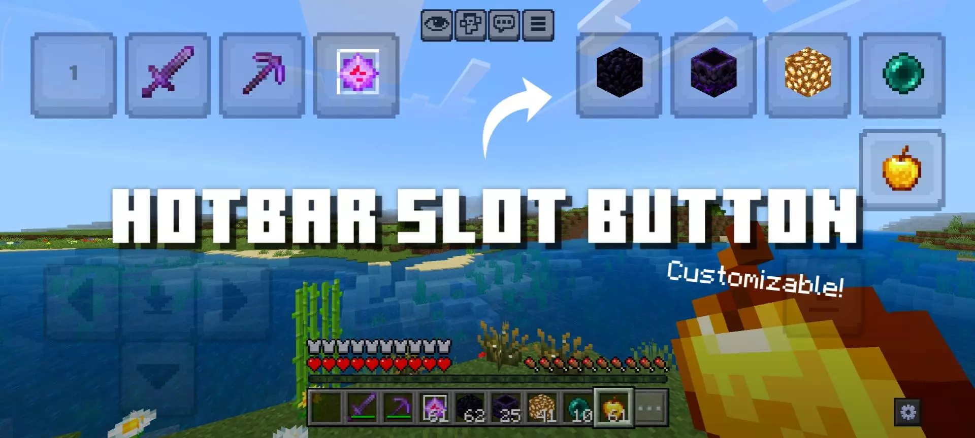 Hotbar Slot Button – Addon / Texture Pack thumbnail