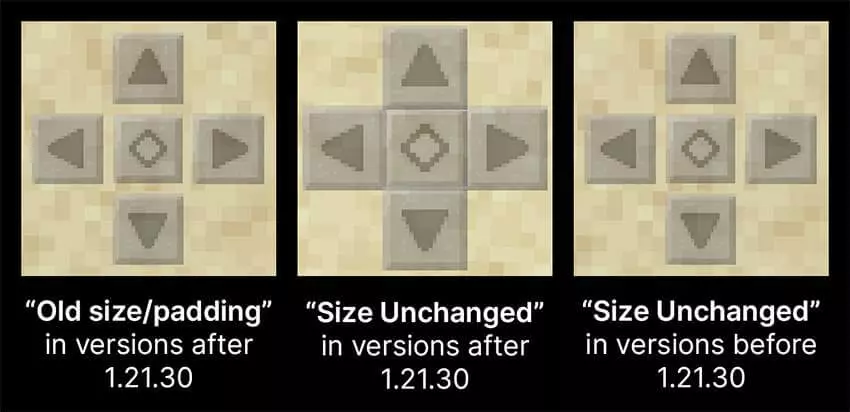 Stone D-pad – Addon / Texture Pack screenshot