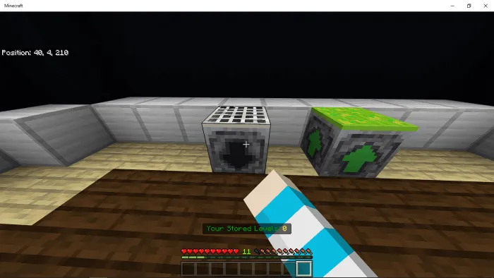 Levels Storage Addon screenshot
