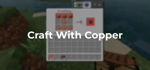 Craft With Copper Addon screenshot