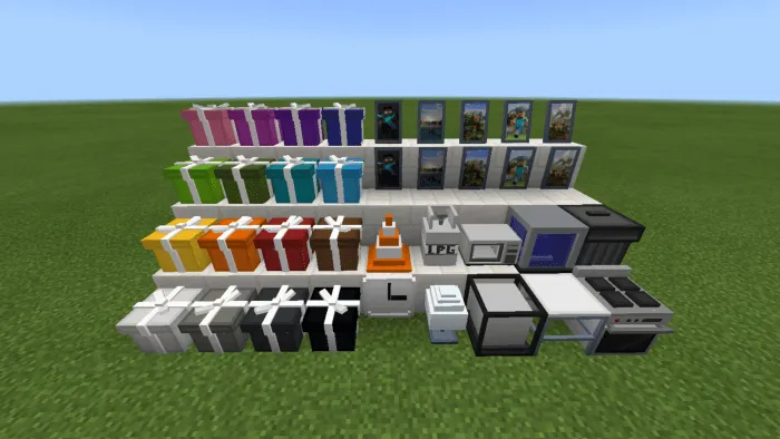 Modern Blocks Add-on screenshot