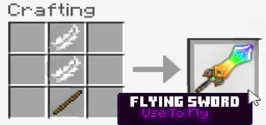 Minecraft, But There Are Custom Swords Addon screenshot