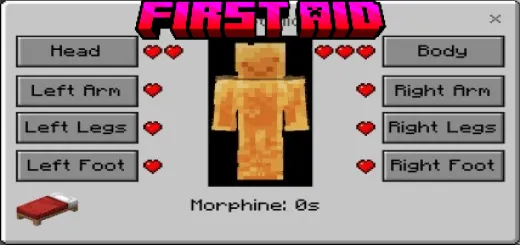 First Aid Mcpe Addon screenshot