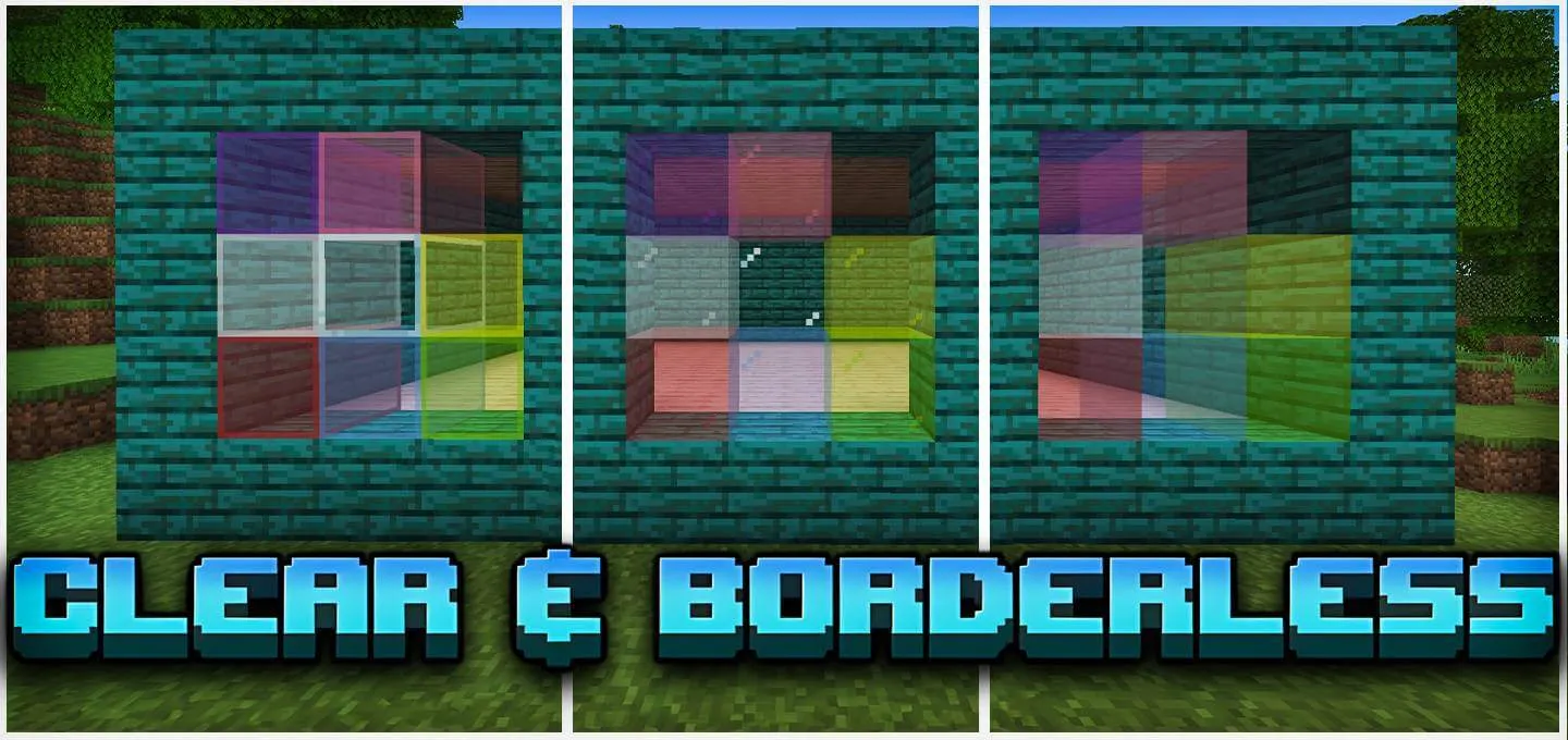 Clear and Borderless Glass – Addon / Texture Pack thumbnail