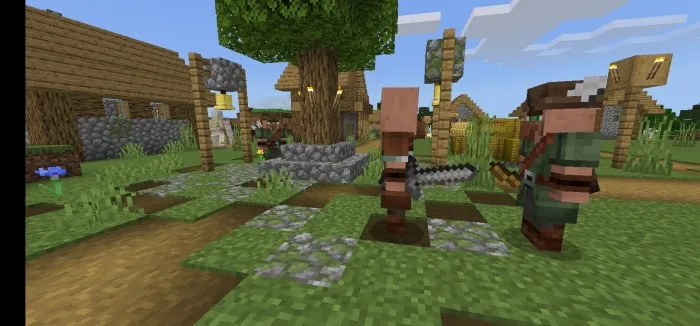 Villagers And Illagers Legacy Addon screenshot