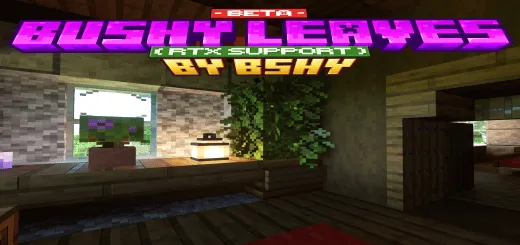 BUSHY LEAVES Addon screenshot