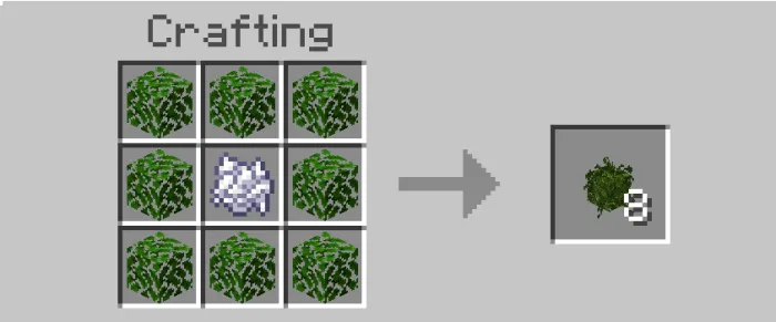 BUSHY LEAVES Addon screenshot